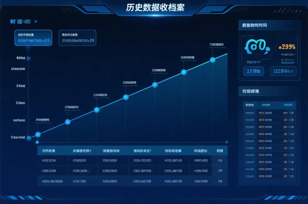 历史数据归档与检索示意